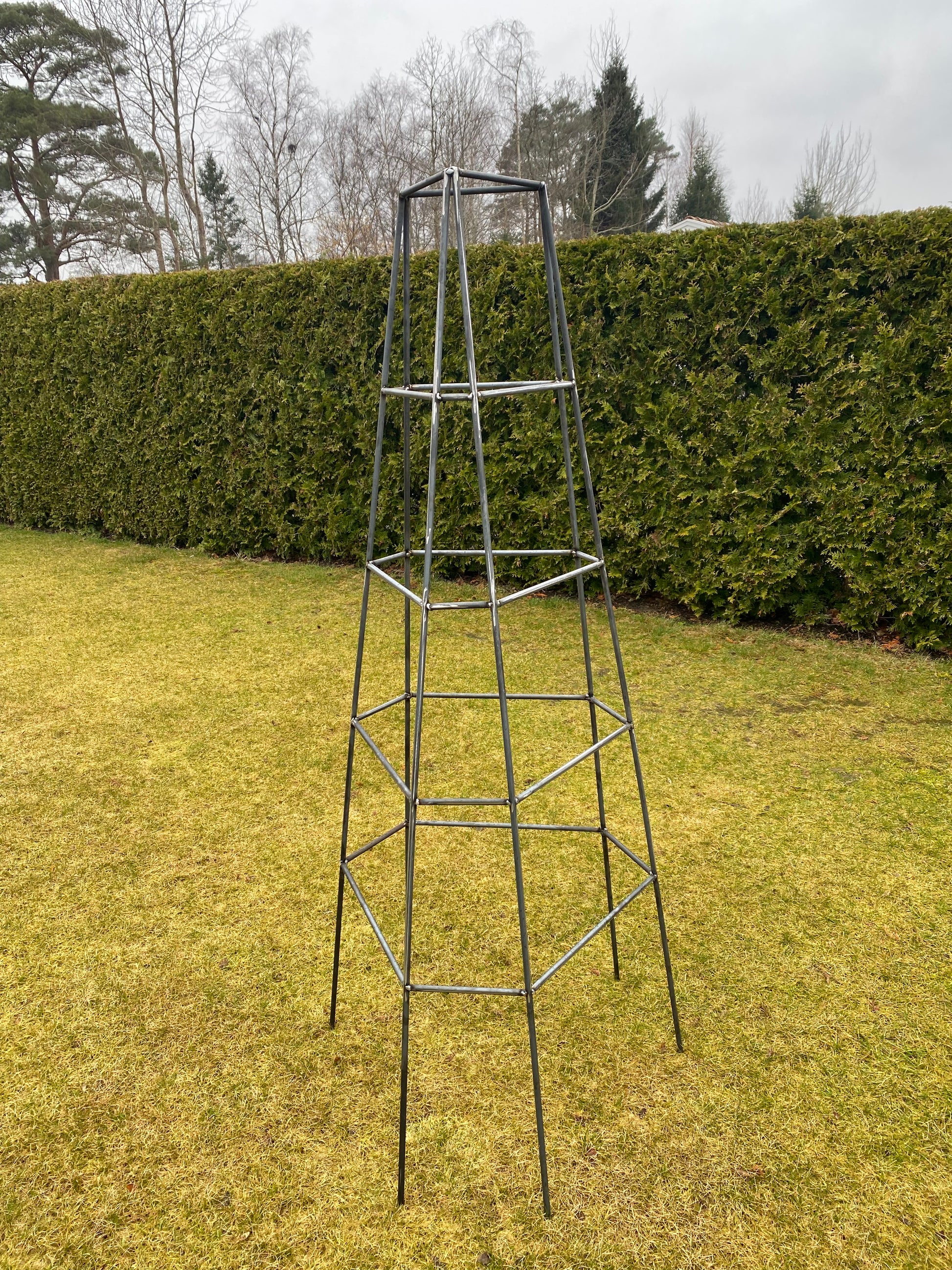 Rosstöd i väntan på rosor